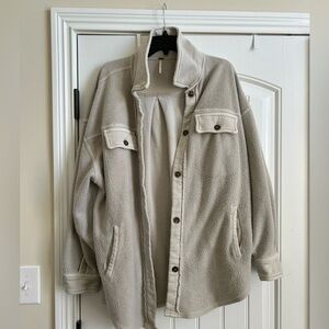 Free People shirt jacket